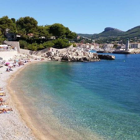 Cassis Calanques, 2 Pieces Grande Terrasse Vue Mer Exterior foto