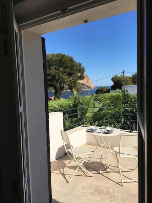 Cassis Calanques, 2 Pieces Grande Terrasse Vue Mer Exterior foto